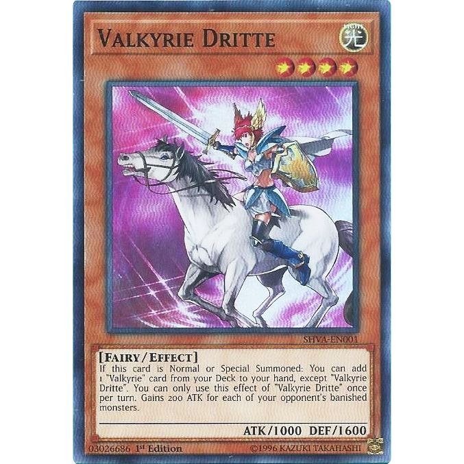 Image for Valkyrie Dritte (SHVA-EN001) (SHVA) - YuGiOh
