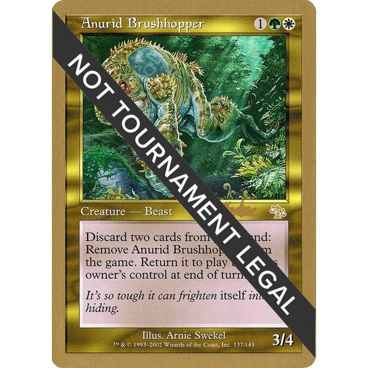 Image for Anurid Brushhopper - 2002 Brian Kibler (JUD) (WCD) - Magic: The Gathering