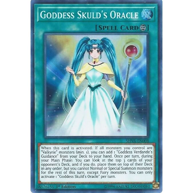 Image for Goddess Skuld's Oracle (SHVA-EN008) (SHVA) - YuGiOh