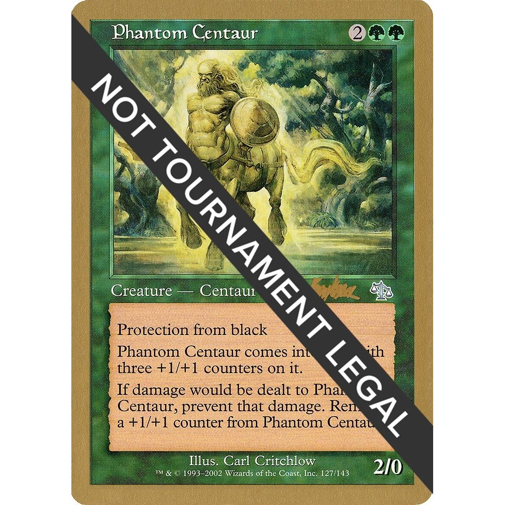 Image for Phantom Centaur - 2002 Brian Kibler (JUD) (WCD) - Magic: The Gathering