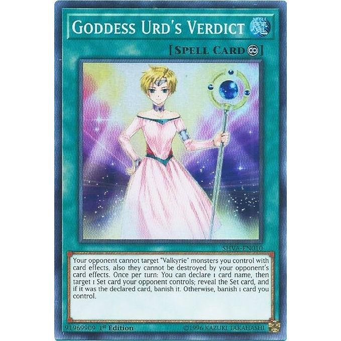 Image for Goddess Urd's Verdict (SHVA-EN010) (SHVA) - YuGiOh