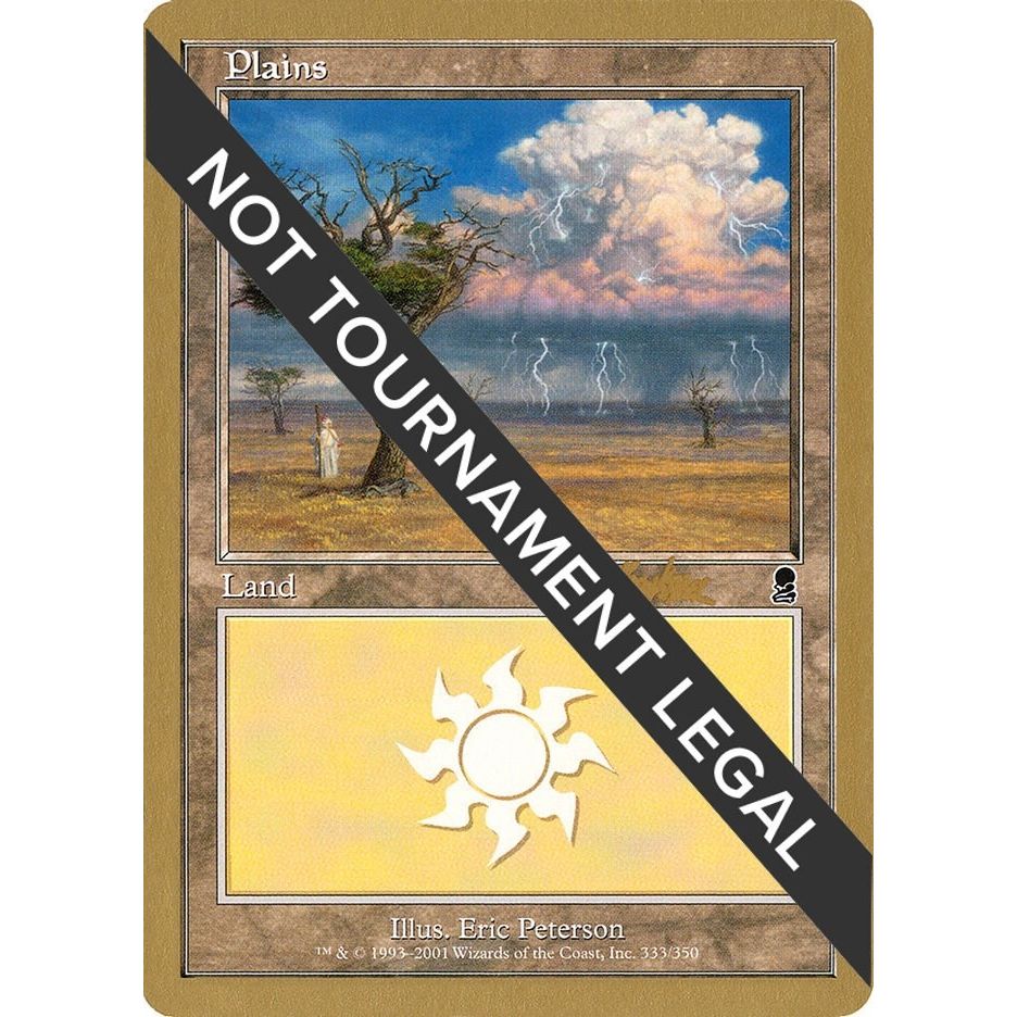 Image for Plains (333) - 2002 Brian Kibler (ODY) (WCD) - Magic: The Gathering