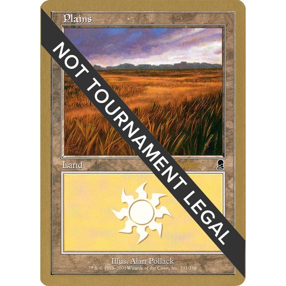 Image for Plains (331) - 2002 Brian Kibler (ODY) (WCD) - Magic: The Gathering