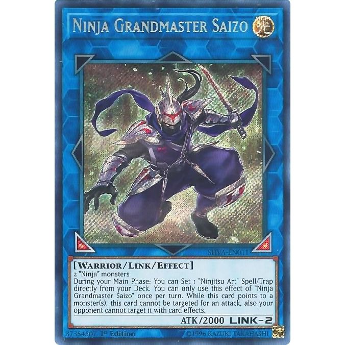 Image for Ninja Grandmaster Saizo (SHVA-EN011) (SHVA) - YuGiOh