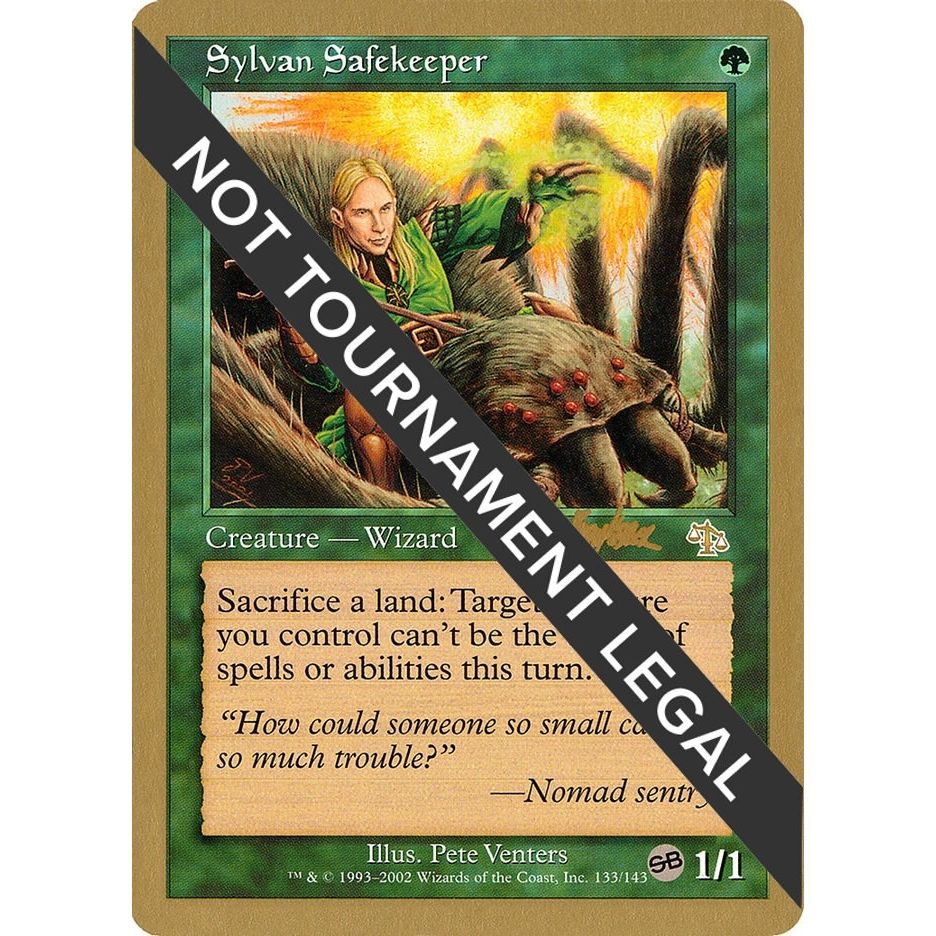 Image for Sylvan Safekeeper - 2002 Brian Kibler (JUD) (SB) (WCD) - Magic: The Gathering