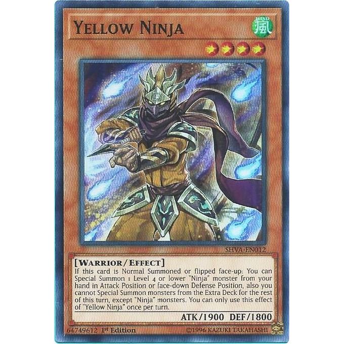 Image for Yellow Ninja (SHVA-EN012) (SHVA) - YuGiOh