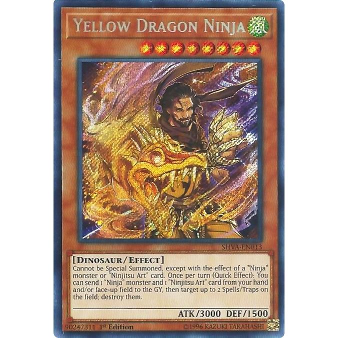 Image for Yellow Dragon Ninja (SHVA-EN013) (SHVA) - YuGiOh