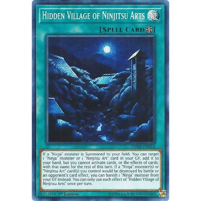 Image for Hidden Village of Ninjitsu Arts (SHVA-EN014) (SHVA) - YuGiOh