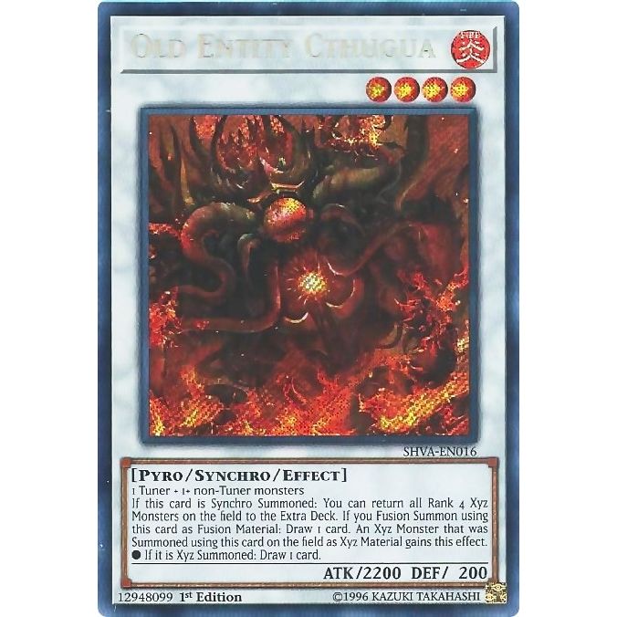 Image for Old Entity Cthugua (SHVA-EN016) (SHVA) - YuGiOh