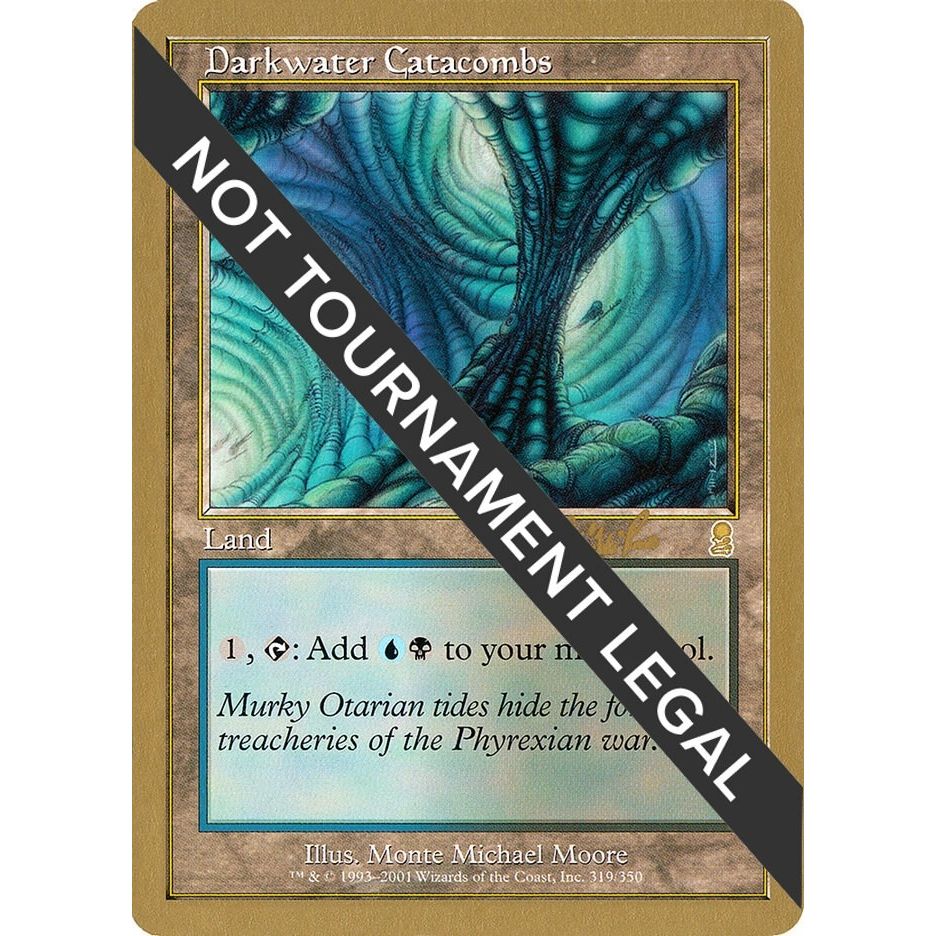 Image for Darkwater Catacombs - 2002 Carlos Romao (ODY) (WCD) - Magic: The Gathering