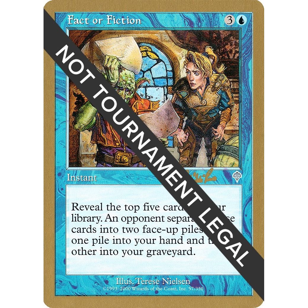 Image for Fact or Fiction - 2002 Carlos Romao (INV) (WCD) - Magic: The Gathering