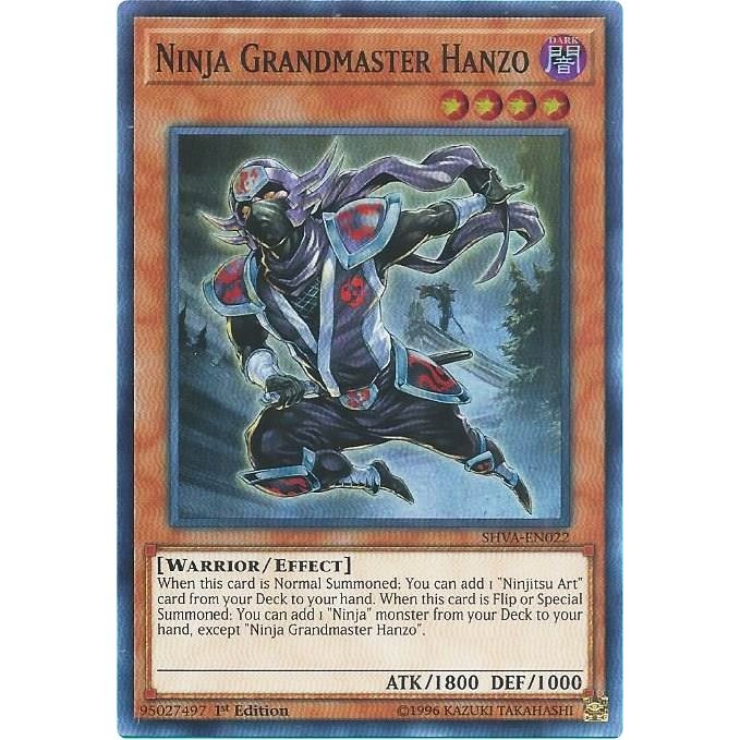 Image for Ninja Grandmaster Hanzo (SHVA-EN022) (SHVA) - YuGiOh