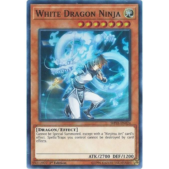 Image for White Dragon Ninja (SHVA-EN024) (SHVA) - YuGiOh