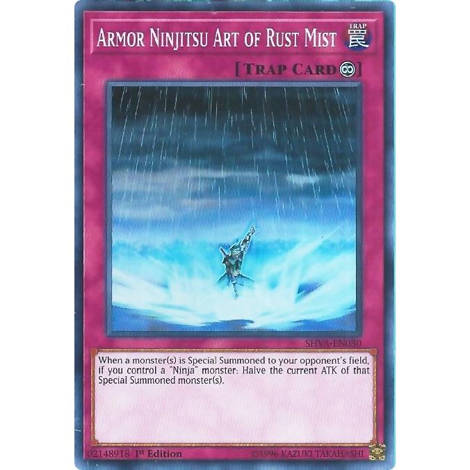 Image for Armor Ninjitsu Art of Rust Mist (SHVA-EN030) (SHVA) - YuGiOh