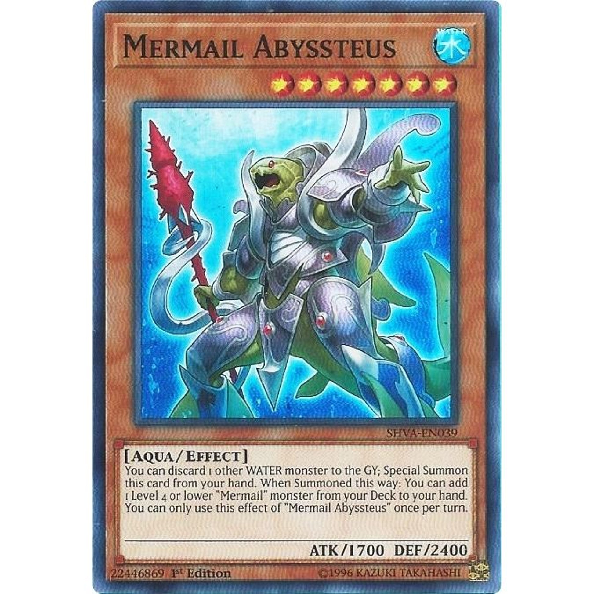 Image for Mermail Abyssteus (SHVA-EN039) (SHVA) - YuGiOh