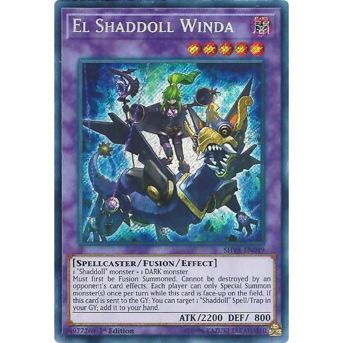 Image for El Shaddoll Winda (SHVA-EN049) (SHVA) - YuGiOh