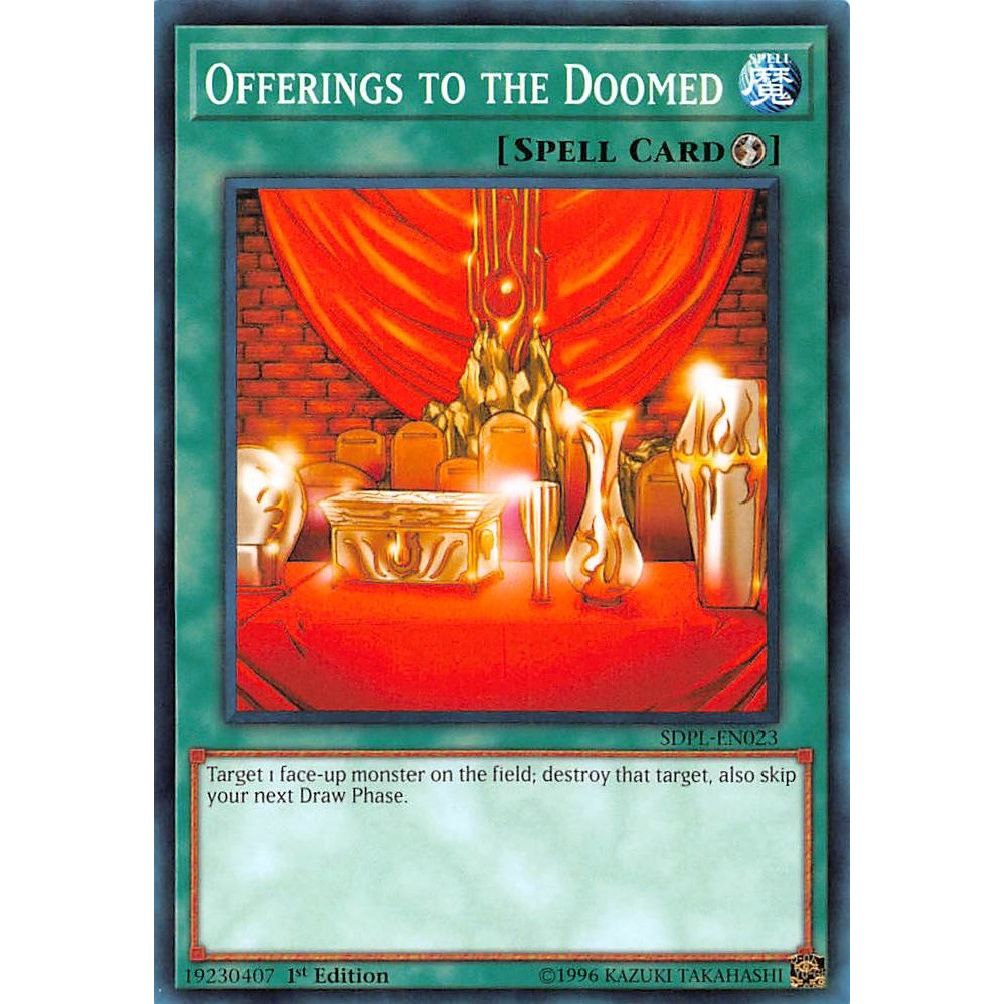 Image for Offerings to the Doomed (SDPL-EN023) (SDPL) - YuGiOh