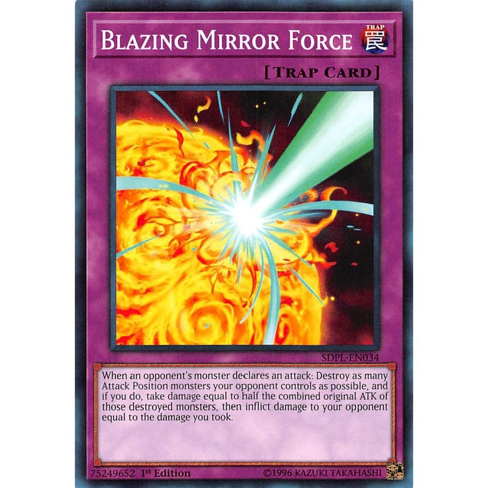 Image for Blazing Mirror Force (SDPL-EN034) (SDPL) - YuGiOh