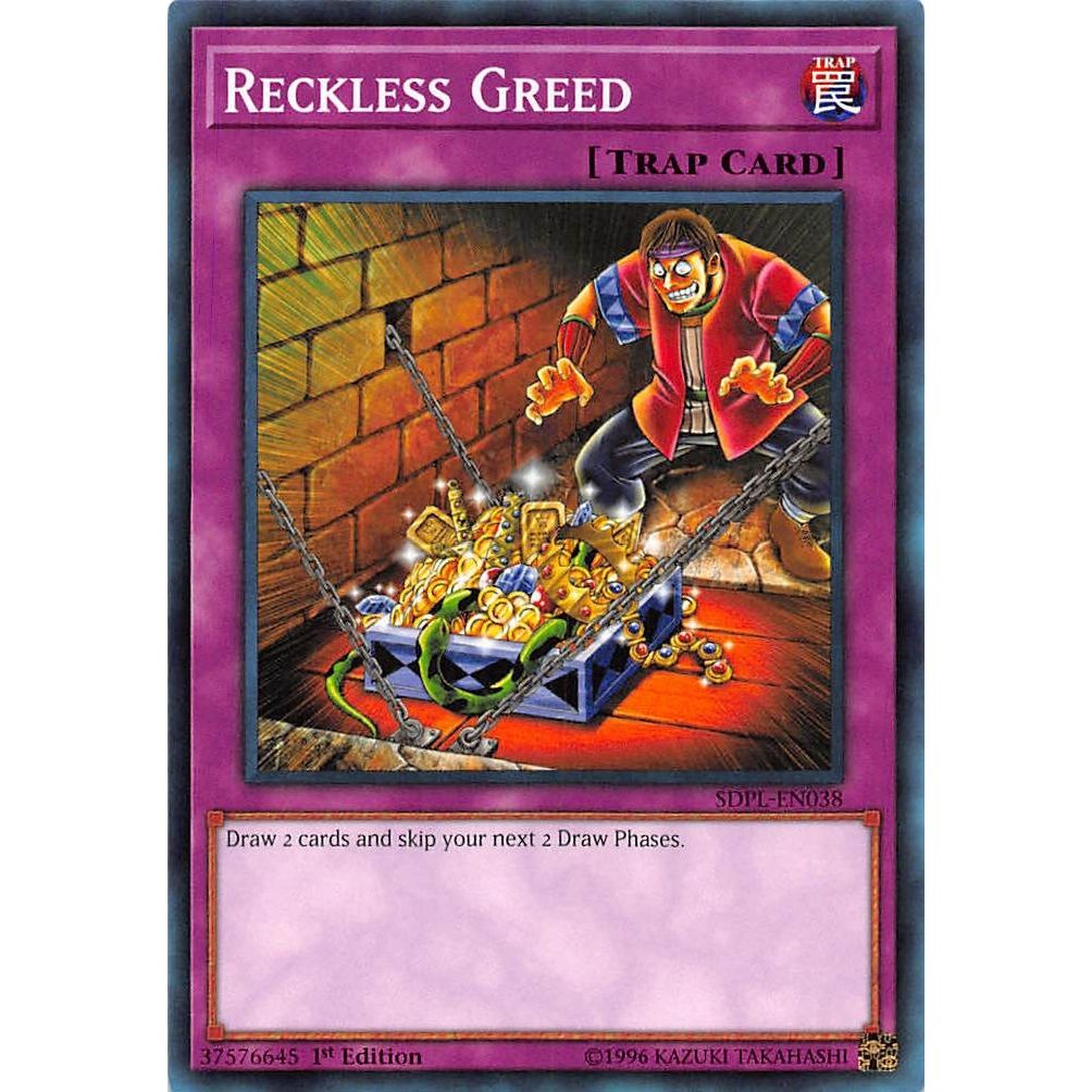 Image for Reckless Greed (SDPL-EN038) (SDPL) - YuGiOh