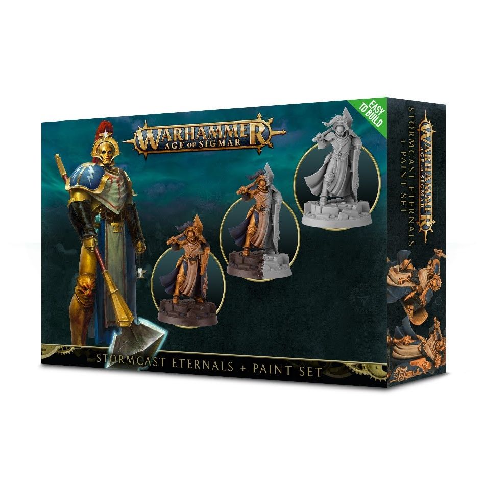 Image for Warhammer: Age of Sigmar - Stormcast Eternals Paint Set (2018) - Citadel Paints