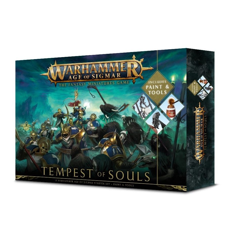 Image for Warhammer: Age of Sigmar - Tempest of Souls Starter and Paint Set - Citadel Paints
