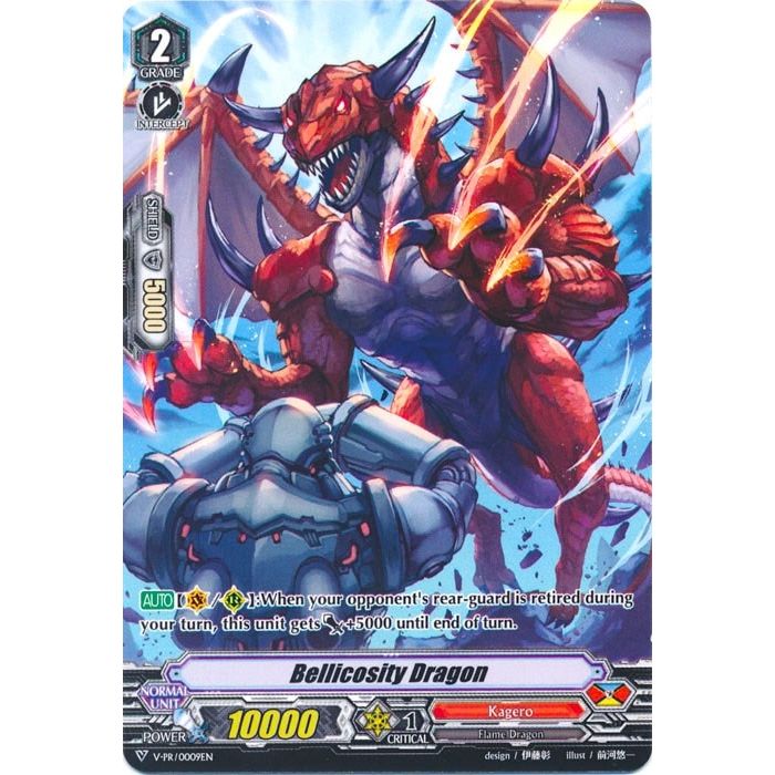 Image for Bellicosity Dragon (V-PR/0009EN) (VPR) - Cardfight Vanguard