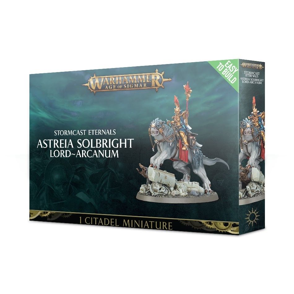 Image for Warhammer: Age of Sigmar - Stormcast Eternals - Astreia Solbright Lord-Arcanum - Warhammer Box Sets