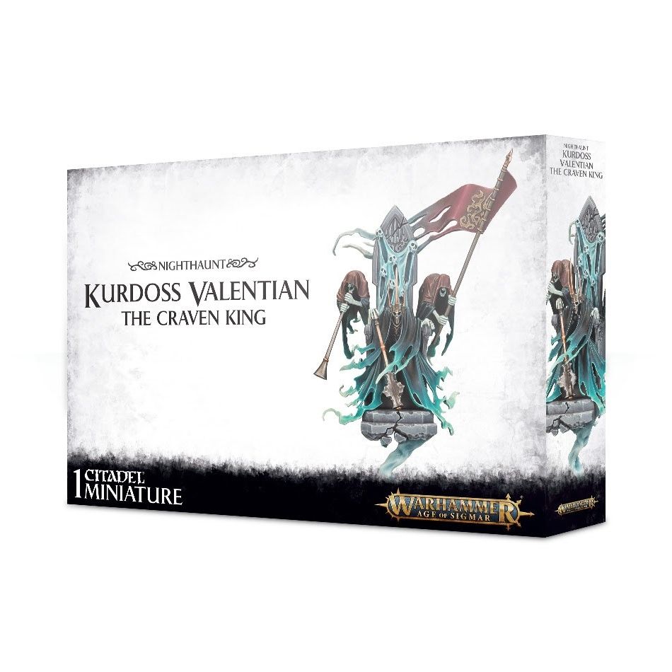 Image for Warhammer: Age of Sigmar - Nighthaunt - Kurdoss Valentian The Craven King - Warhammer Box Sets