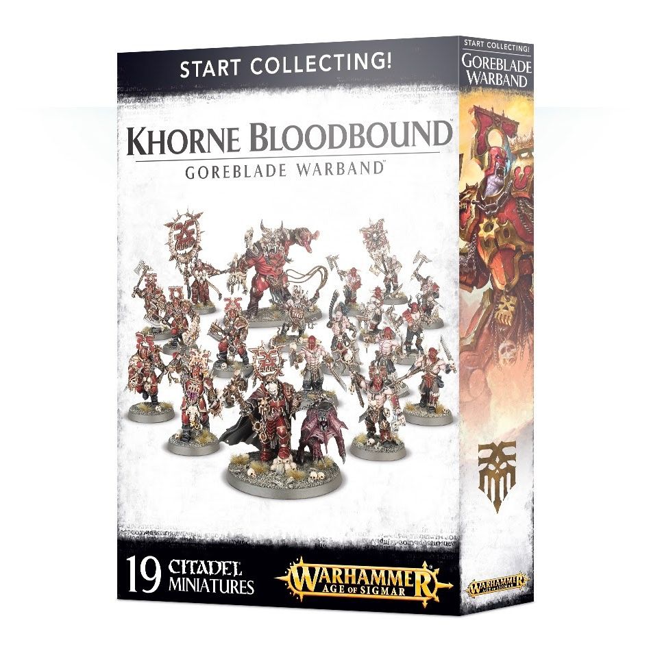 Image for Warhammer: Age of Sigmar - Khorne Bloodbound - Gorblade Warband - Warhammer Box Sets