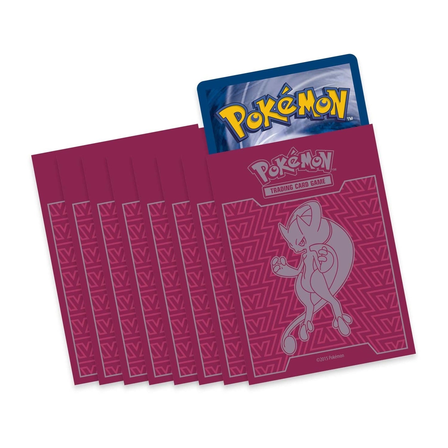 Image for Pokemon TCG: BREAKthrough Elite Trainer Box Card Sleeves - Mega Mewtwo Y (65 Pack) - Card Sleeves