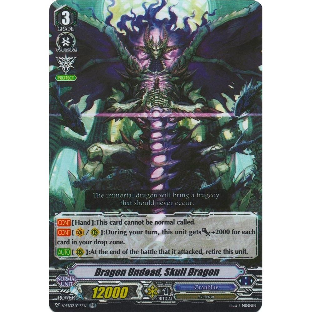 Image for Dragon Undead, Skull Dragon (V-EB02/013EN) (V-EB02) - Cardfight Vanguard