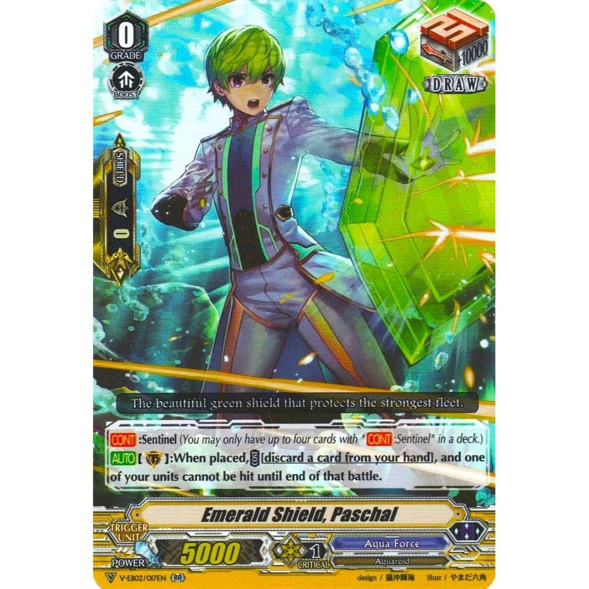 Image for Emerald Shield, Paschal (V-EB02/017EN) (V-EB02) - Cardfight Vanguard
