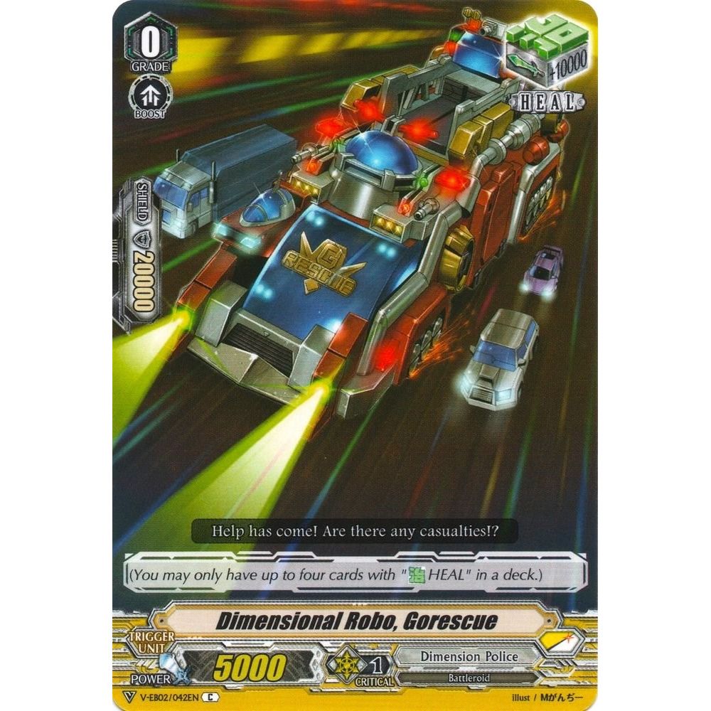 Image for Dimensional Robo, Gorescue (V-EB02/042EN) (V-EB02) - Cardfight Vanguard