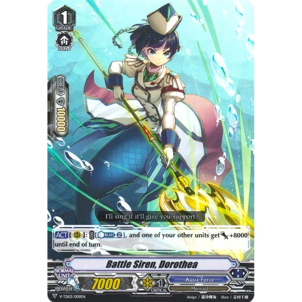 Image for Battle Siren, Dorothea (V-TD03/009EN) (V-TD03) - Cardfight Vanguard