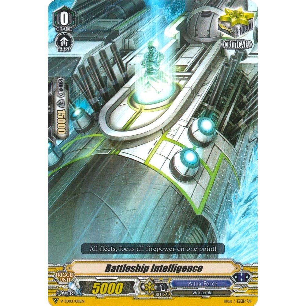 Image for Battleship Intelligence (V-TD03/011EN) (V-TD03) - Cardfight Vanguard