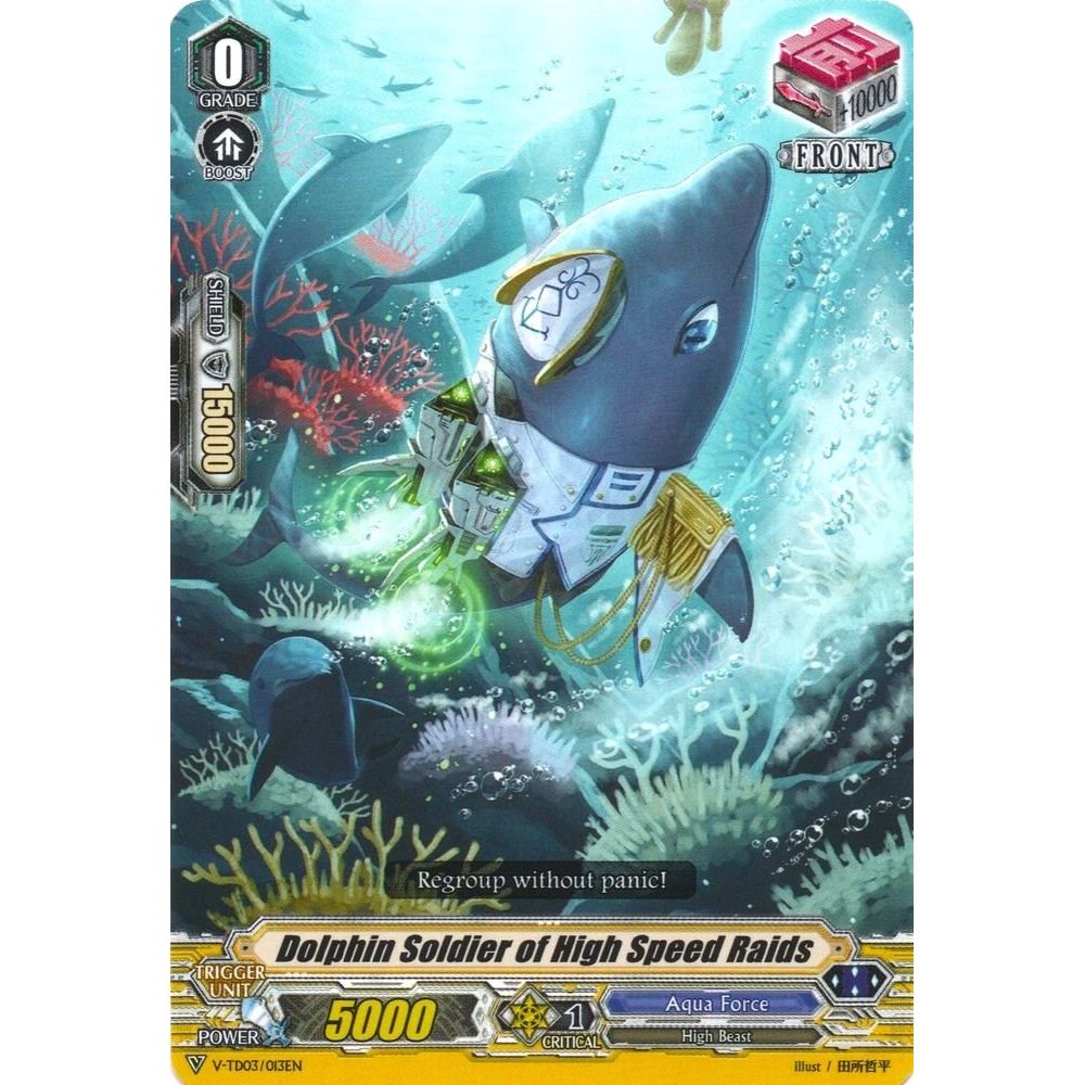 Image for Dolphin Soldier of High Speed Raids (V-TD03/013EN) (V-TD03) - Cardfight Vanguard