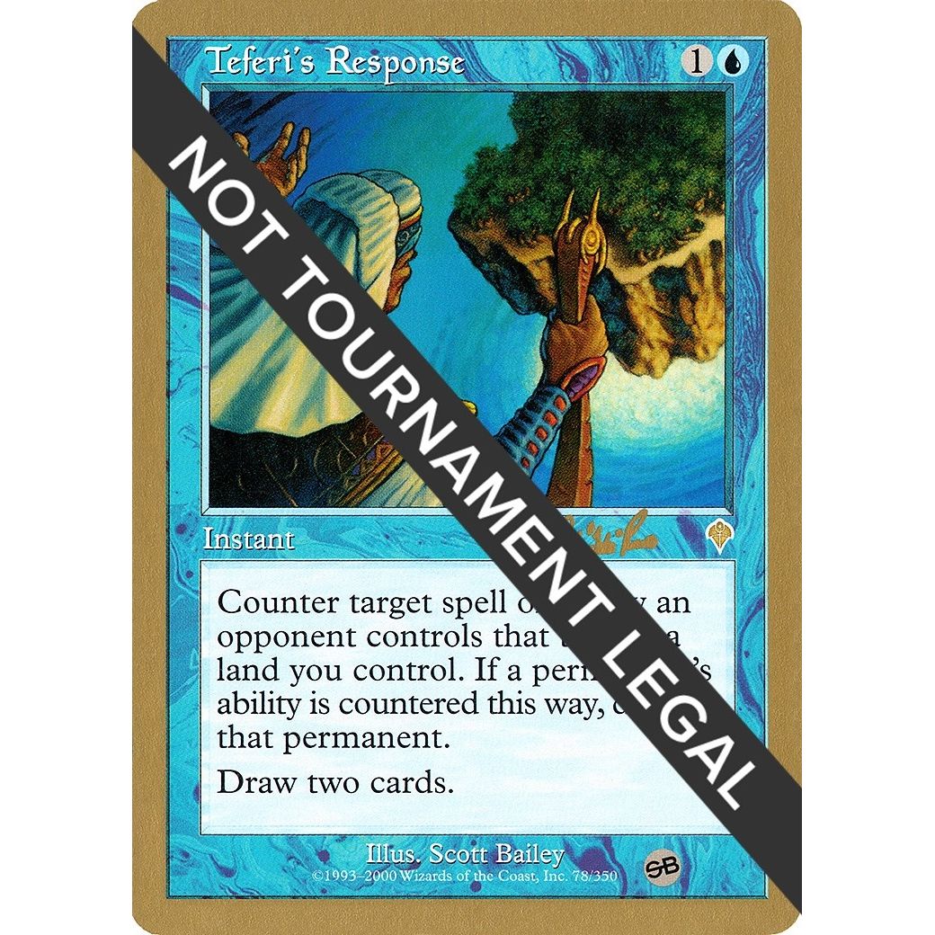 Image for Teferi's Response - 2002 Carlos Romao (INV) (SB) (WCD) - Magic: The Gathering