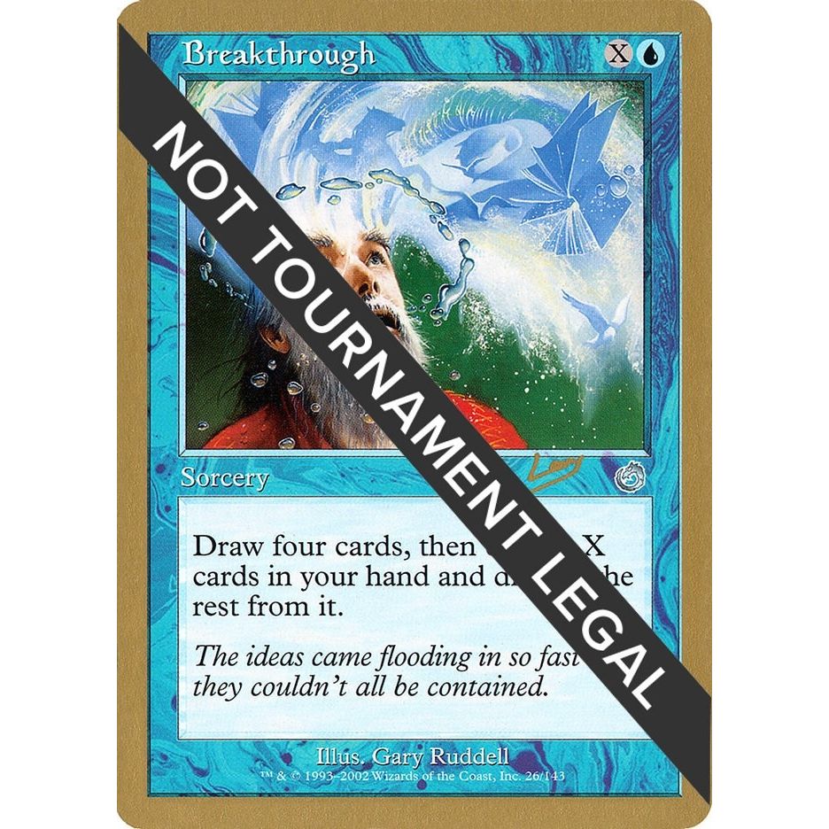 Image for Breakthrough - 2002 Raphael Levy (TOR) (WCD) - Magic: The Gathering