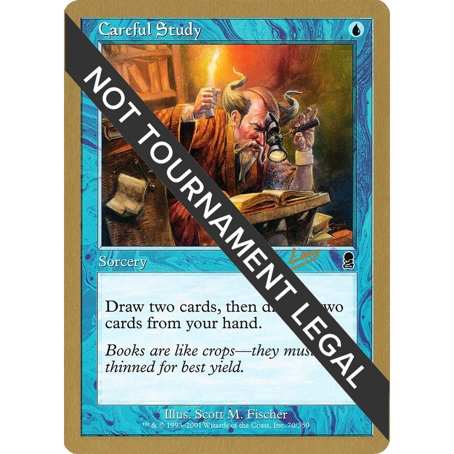 Image for Careful Study - 2002 Raphael Levy (ODY) (WCD) - Magic: The Gathering