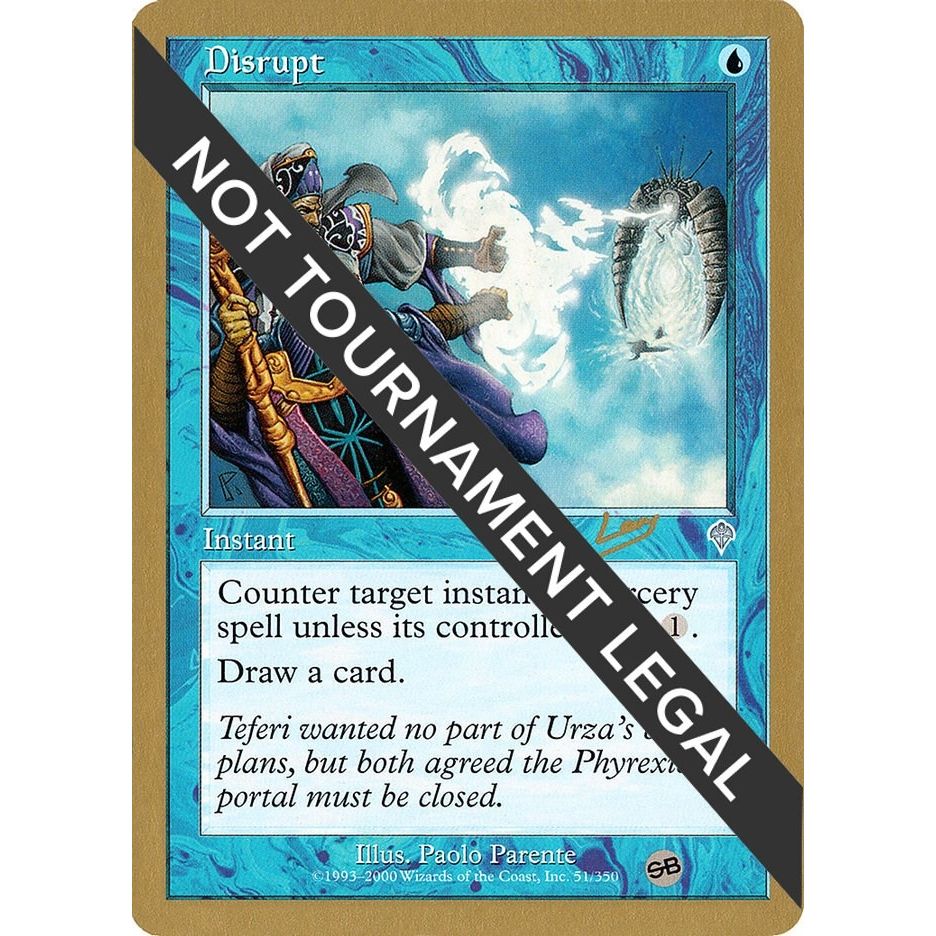 Image for Disrupt - 2002 Raphael Levy (INV) (SB) (WCD) - Magic: The Gathering