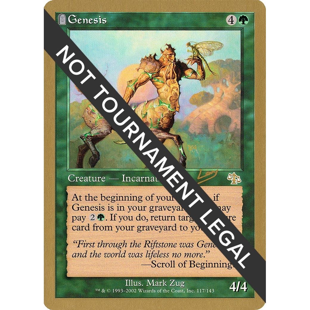 Image for Genesis - 2002 Raphael Levy (JUD) (WCD) - Magic: The Gathering