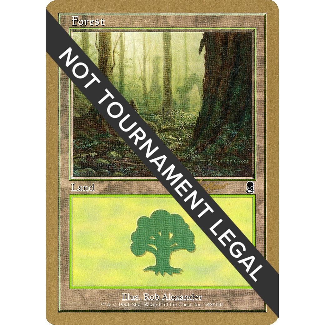 Image for Forest (348) - 2002 Sim Han How (ODY) (WCD) - Magic: The Gathering