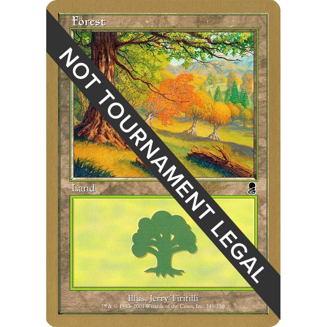 Image for Forest (349) - 2002 Sim Han How (ODY) (WCD) - Magic: The Gathering