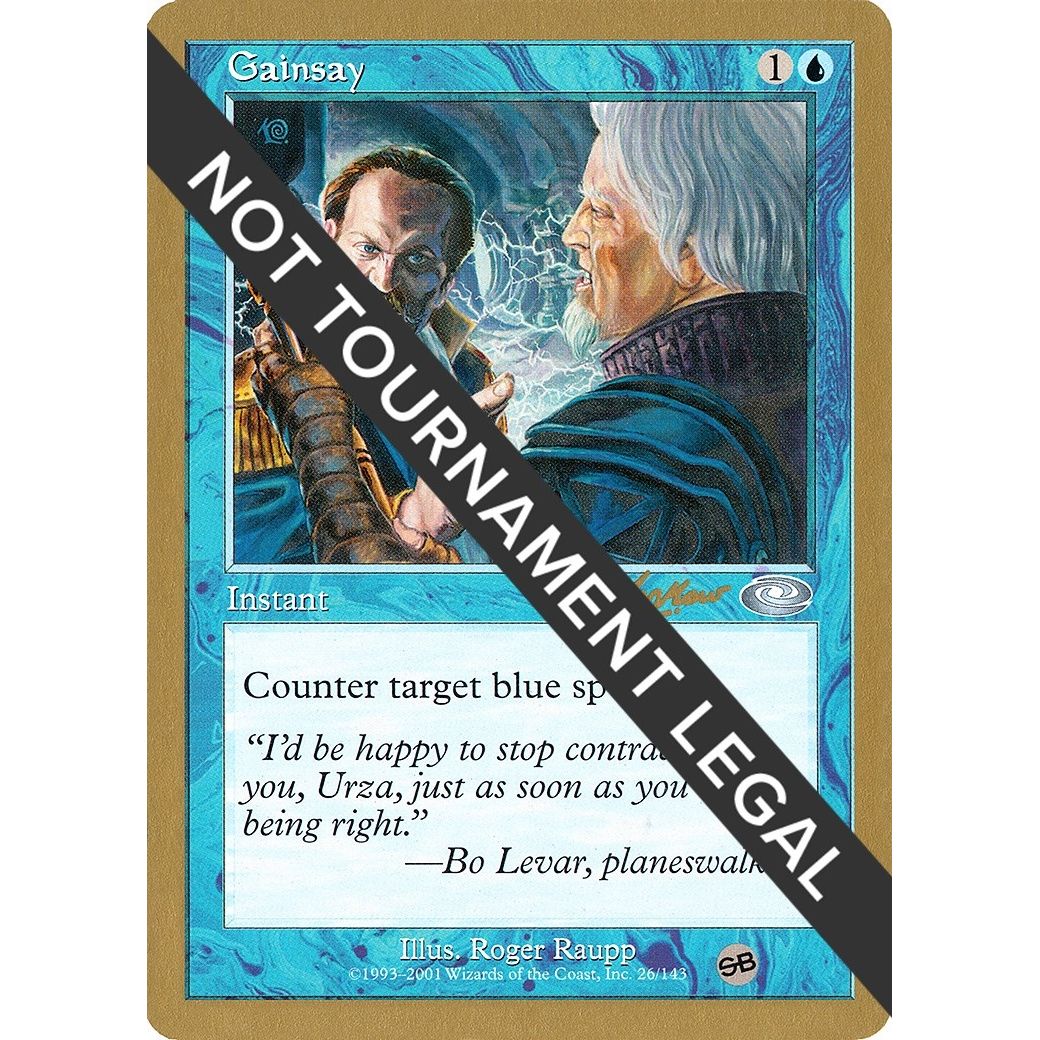 Image for Gainsay - 2002 Sim Han How (PLS) (SB) (WCD) - Magic: The Gathering