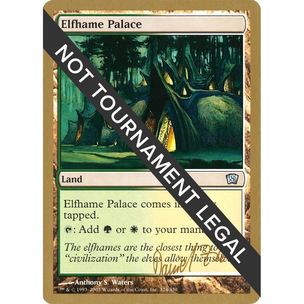 Image for Elfhame Palace - 2003 Daniel Zink (8ED) (WCD) - Magic: The Gathering