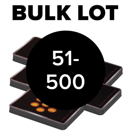Image for 51 - 500 Dragon Ball Super CCG Bulk Card Lot - Bulk Lots