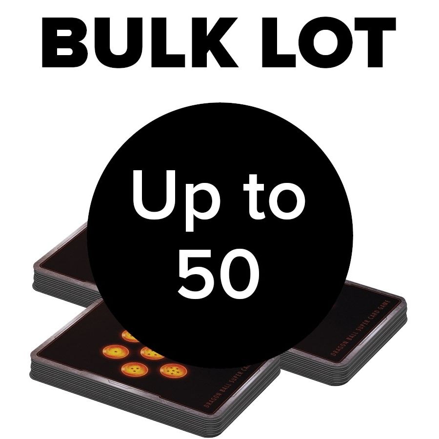Image for Up to 50 Dragon Ball Super CCG Bulk Card Lot - Bulk Lots