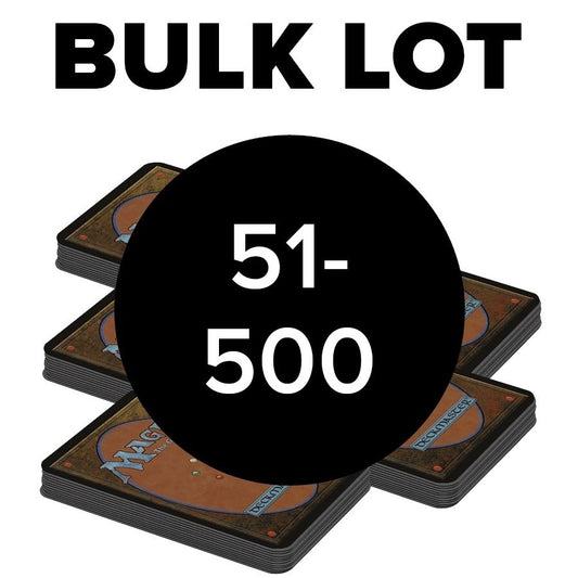 Image for 51 - 500 Magic: The Gathering Bulk Card Lot - Bulk Lots