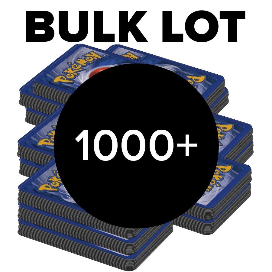 Image for Over 1000 Pokemon Bulk Card Lot - Bulk Lots