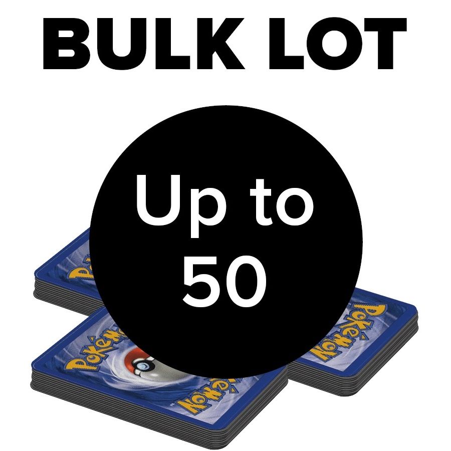 Image for Up to 50 Pokemon Bulk Card Lot - Bulk Lots
